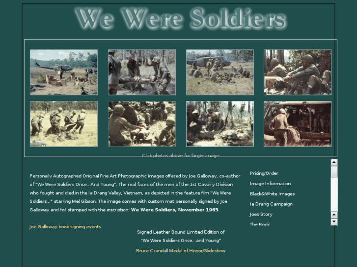 www.weweresoldiers.net