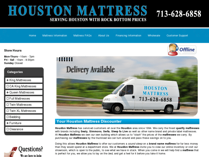 www.bedmattresshouston.com