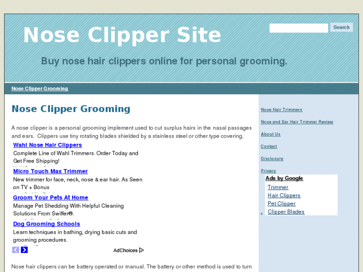 www.noseclippersite.net