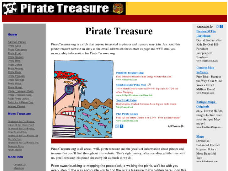 www.piratetreasure.org