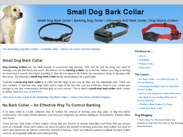 www.smalldogbarkcollar123.com