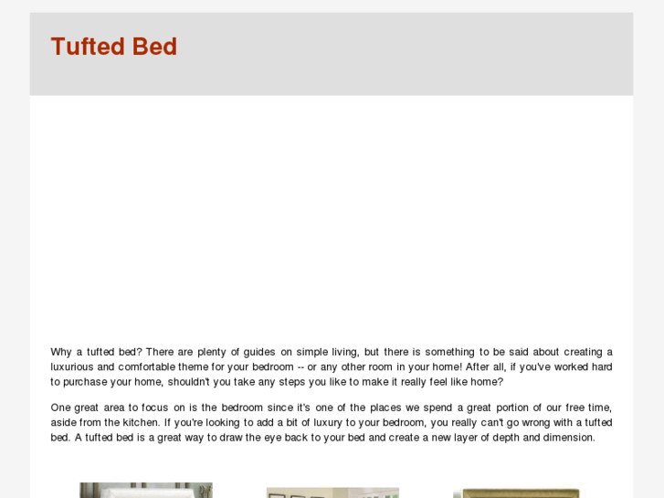 www.tuftedbed.com