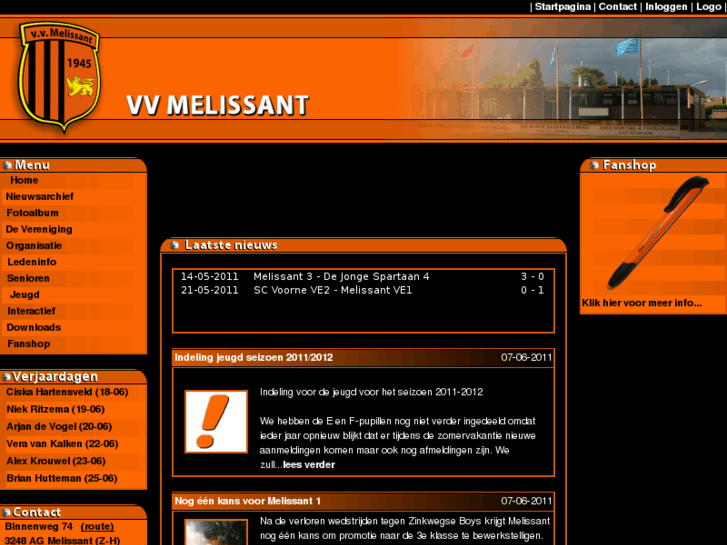 www.vvmelissant.nl