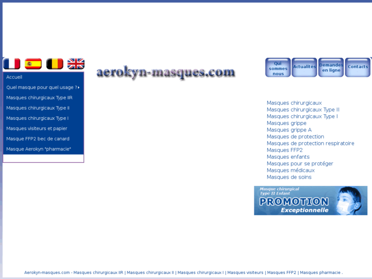 www.aerokyn-masques.com