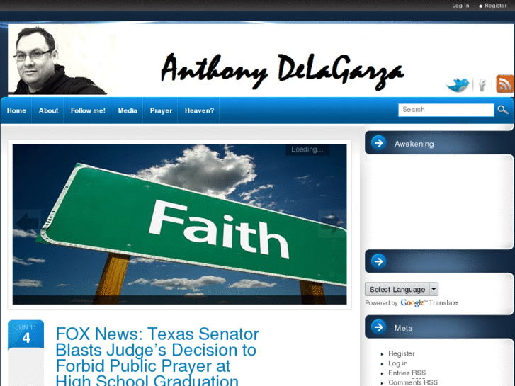 www.anthonydelagarza.org