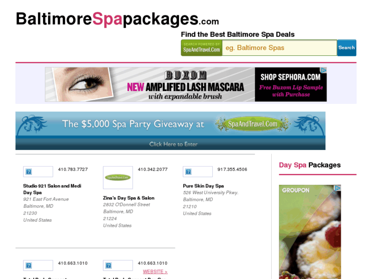 www.baltimorespapackages.com