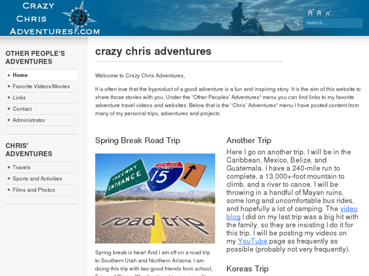 www.crazychrisadventures.com