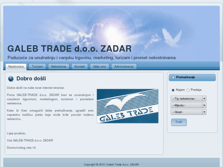 www.galeb-trade.hr