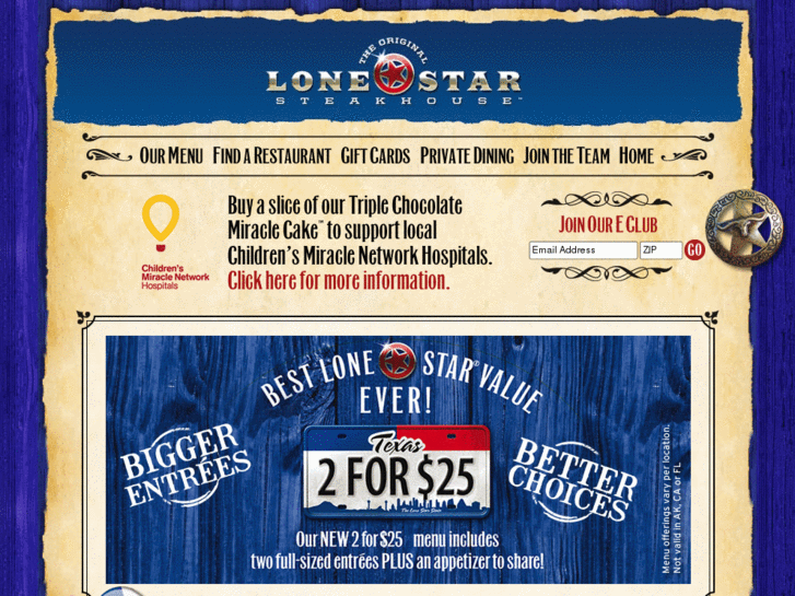 www.lonestarsteakhouse.com