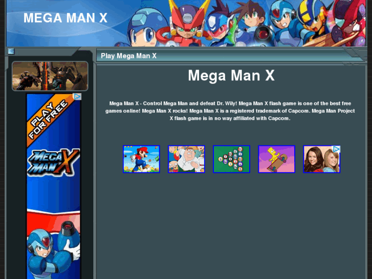 www.mega-man-x.com