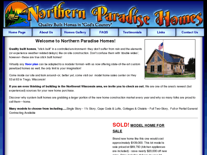 www.northernparadisehomes.com