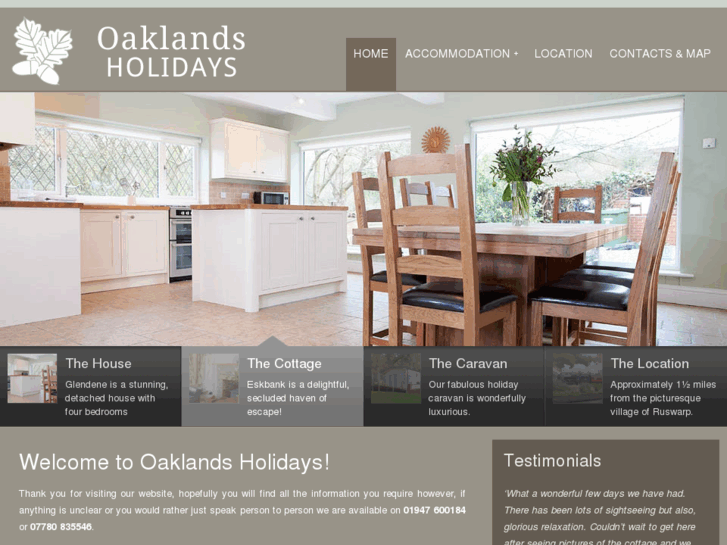 www.oaklandsholidays.com