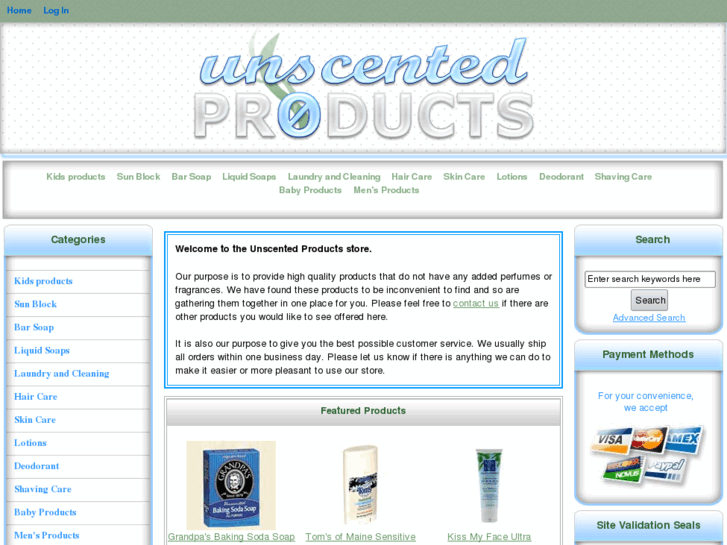 www.unscented-products.com