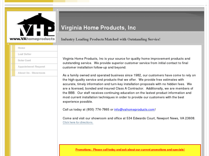 www.vahomeproducts.com