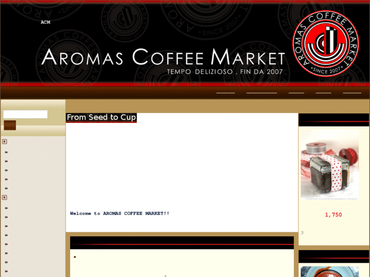 www.aromascoffeemarket.com