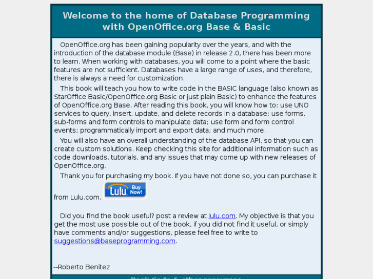 www.baseprogramming.com