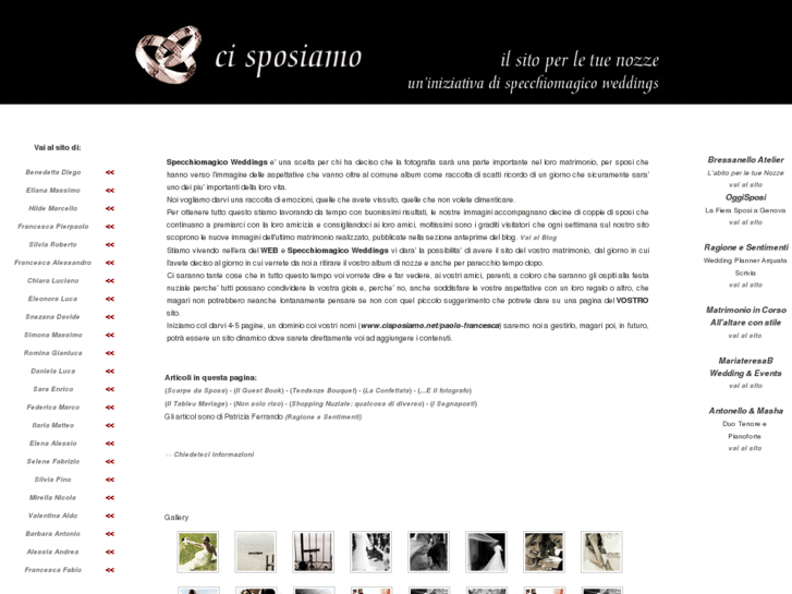 www.cisposiamo.net