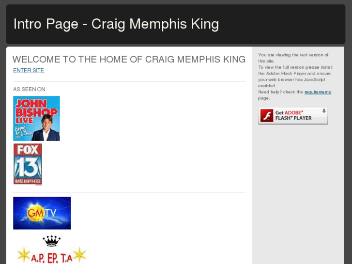 www.craigmemphisking.com