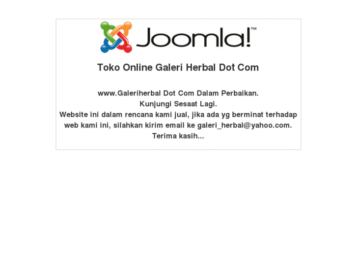 www.galeriherbal.com