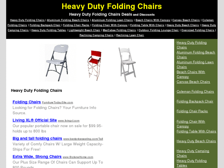 www.heavydutyfoldingchairs.info