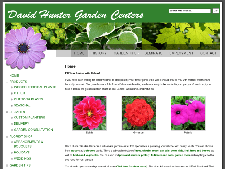 www.huntersgardencenter.com