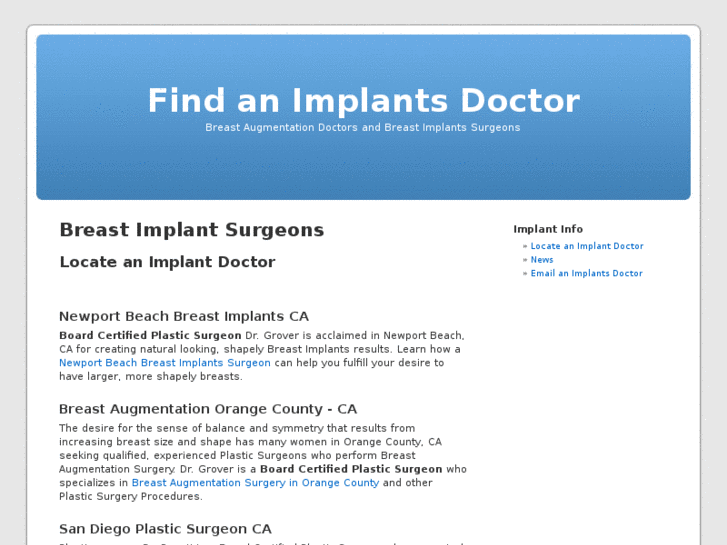 www.implantsdoctor.com