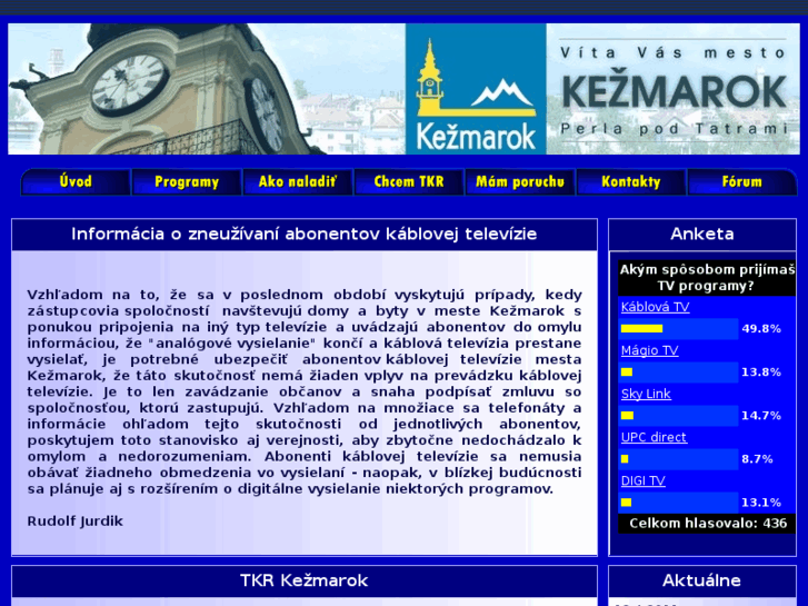 www.kezmarok.tv