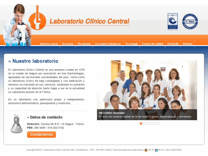 www.laboratorioclinicocentral.com