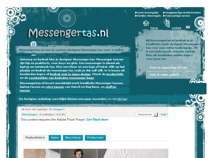 www.messengertas.nl