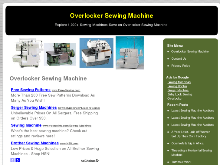 www.overlockersewingmachine.com