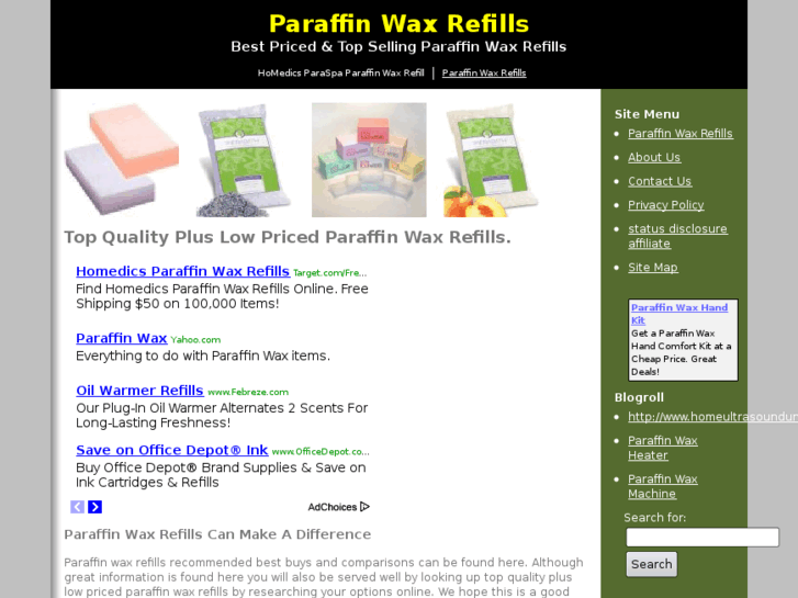 www.paraffinwaxrefills.com