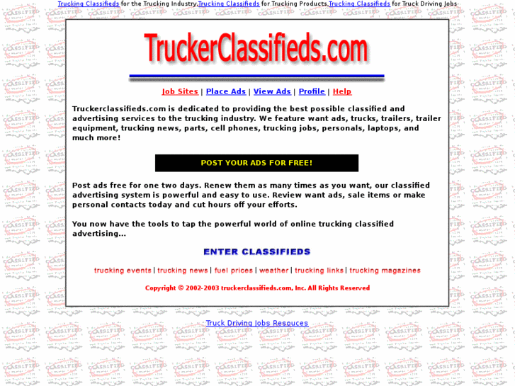 www.truckerclassifieds.com