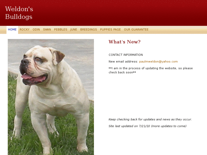 www.weldonsbulldogs.com