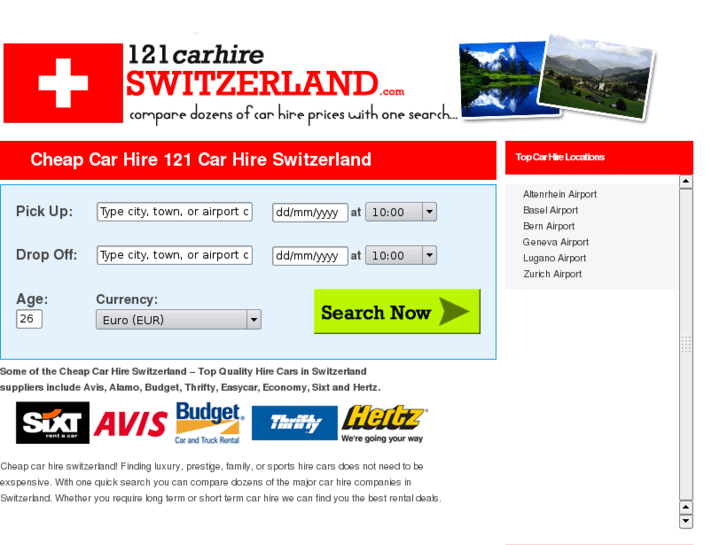 www.121carhireswitzerland.com