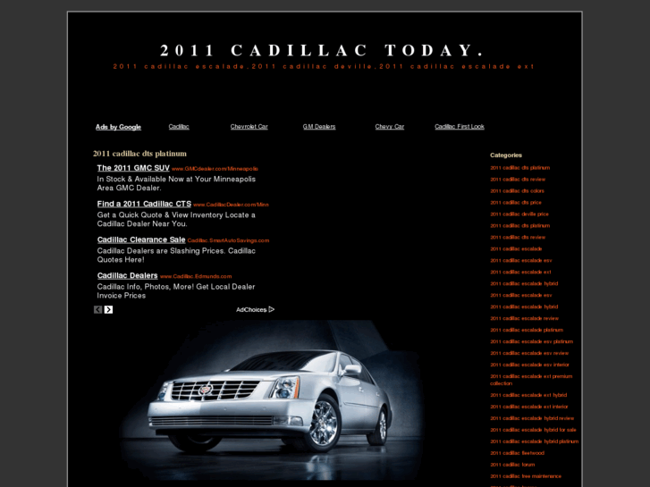 www.2011-cadillac-today.info