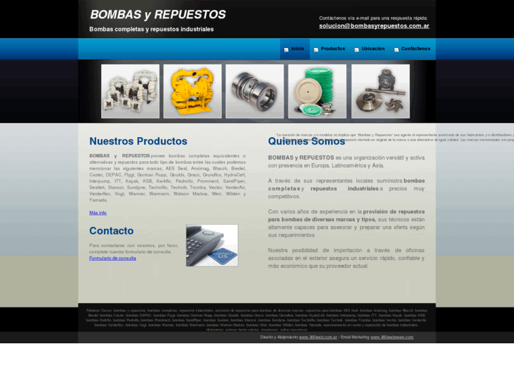 www.bombasyrepuestos.com.ar