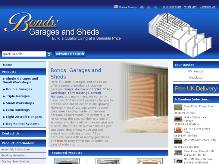 www.bondsgaragesandsheds.com