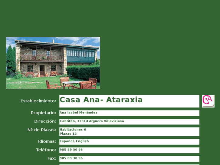 www.casa-ana-agroturismo.com