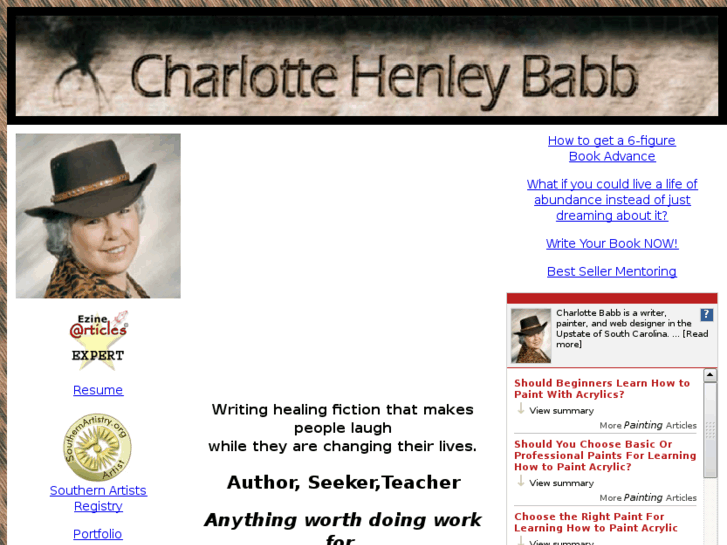 www.charlottebabb.com