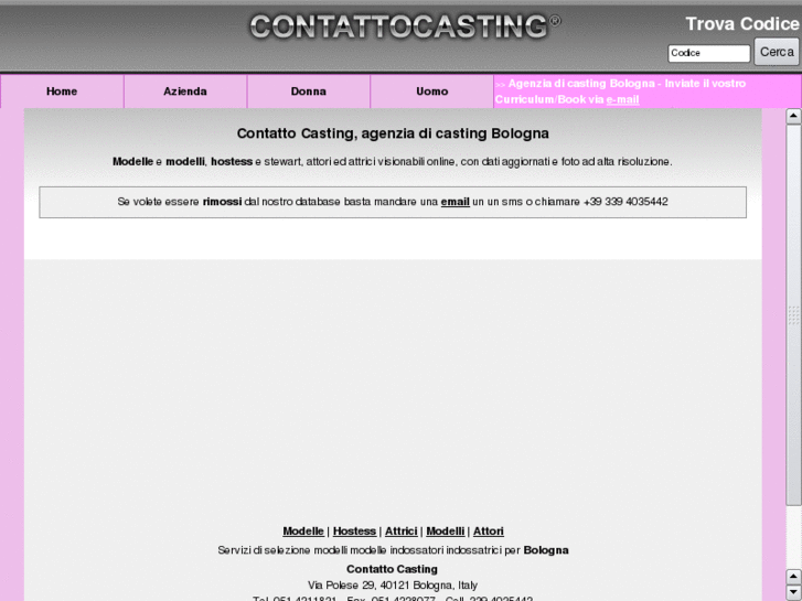 www.contattocasting.it