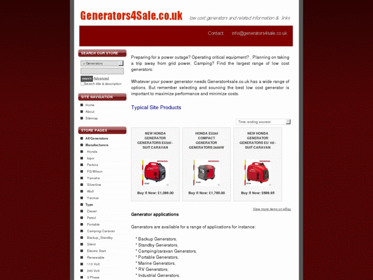 www.generator4sale.com