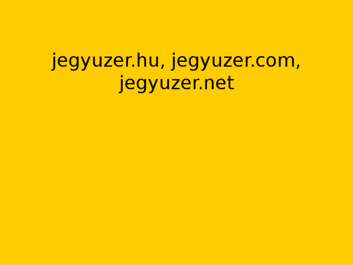 www.jegyuzer.net