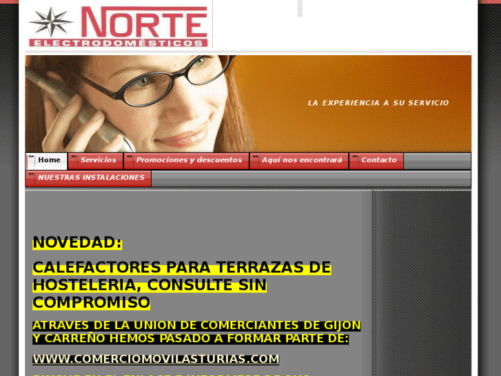 www.norteelectrodomesticos.es