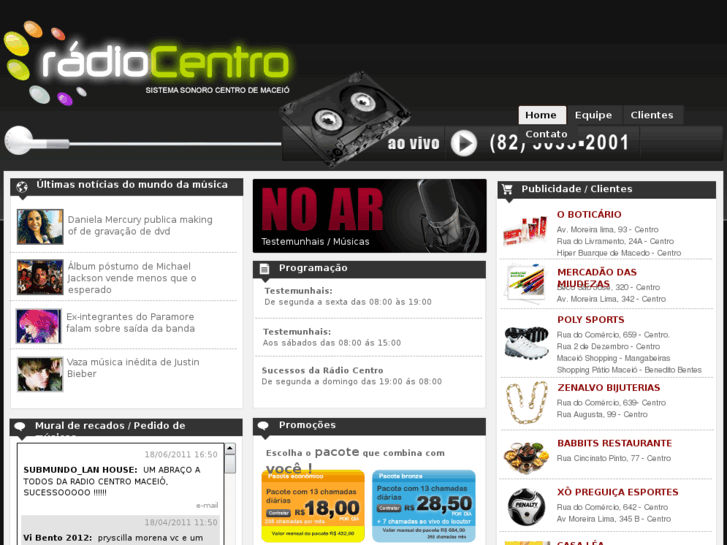 www.radiocentrodemaceio.com.br