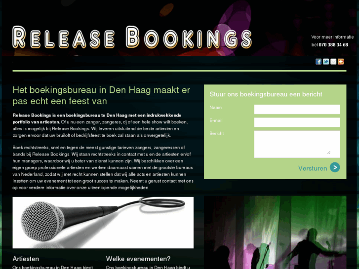 www.releasebookings.com