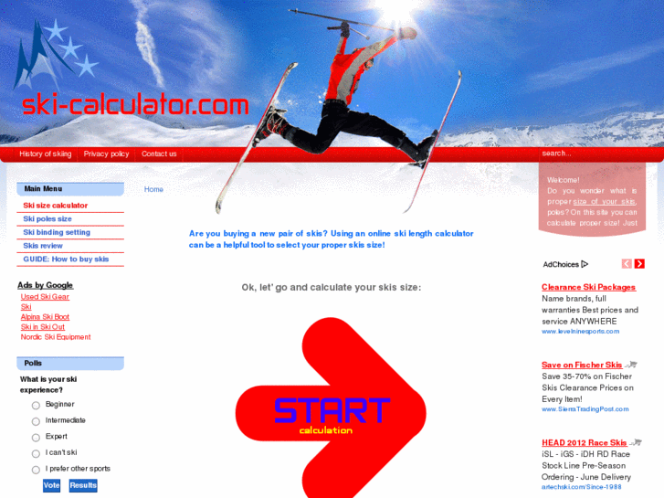 www.ski-calculator.com