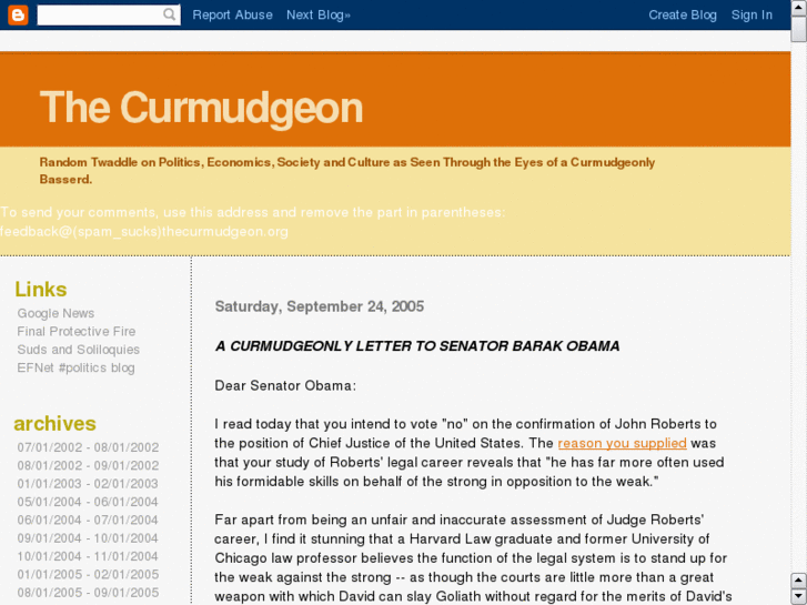 www.thecurmudgeon.org