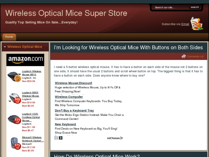 www.wirelessopticalmice.com