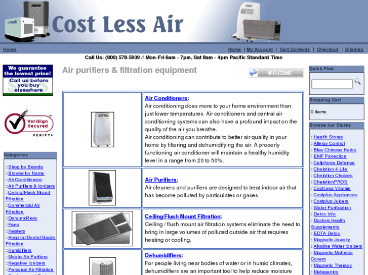 www.costlessair.com