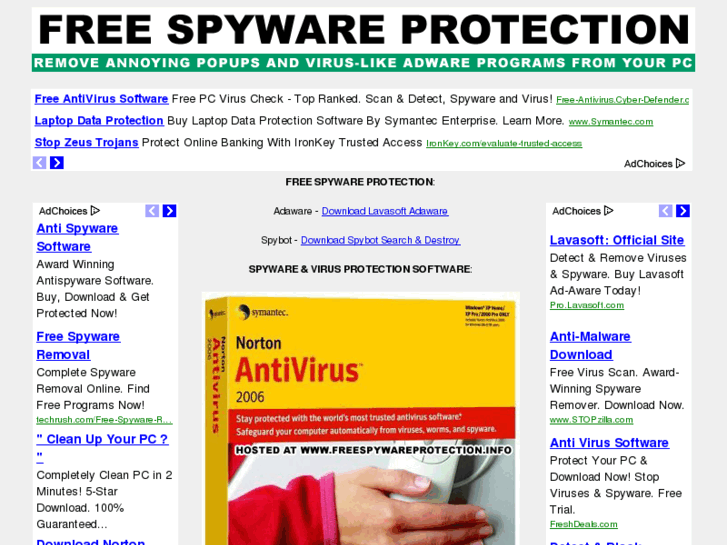 www.freespywareprotection.info
